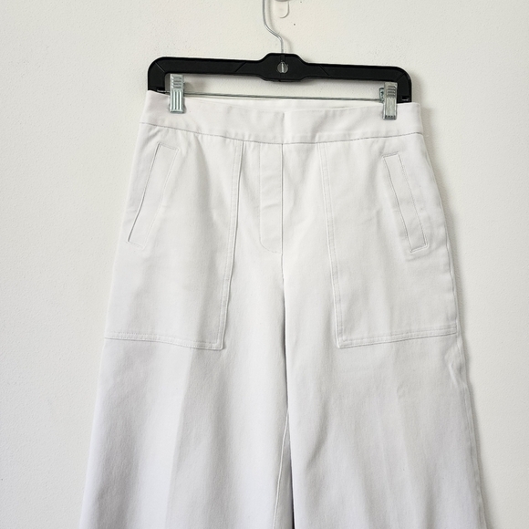 Spanx 20479R Cropped Wide Leg Classic White Pull-on Shaping Pants in size Medium - Picture 5 of 10